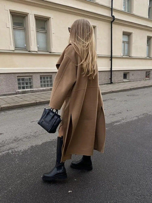 Long winter jacket for women