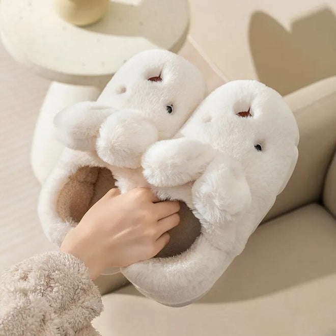 Rabbit slippers